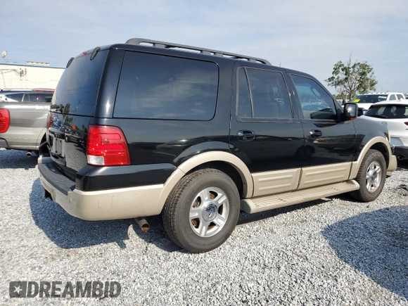 2006 Ford Expedition Eddie Bauer with VIN 1FMPU17596LA91363, listed as a Copart auction lot 55474755 with 127,201 mi miles and Salvage title. Bid and sale history available at DreamBid. Image 3.