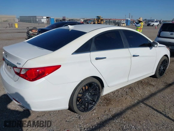 2013 Hyundai Sonata Limited with VIN 5NPEC4AB4DH759523, listed as a IAAI auction lot 42011928 with 190,419 mi miles and . Bid and sale history available at DreamBid. Image 4.