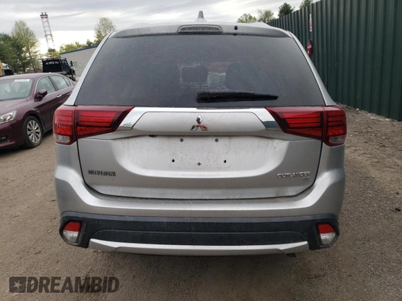 2018 Mitsubishi Outlander ES with VIN JA4AZ3A32JZ014056, listed as a Copart auction lot 53721885 with 75,336 mi miles and Salvage title. Bid and sale history available at DreamBid. Image 6.