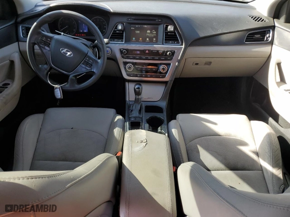 2016 Hyundai Sonata 2.4L Sport with VIN 5NPE34AF8GH370021, listed as a Copart auction lot 88370285 with 100,032 mi miles and Salvage Title. Bid and sale history available at carsss.com. Image 8.