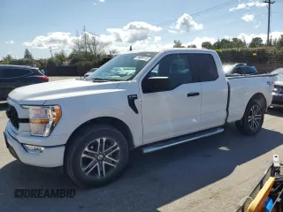 2021 Ford F-150 XL с VIN 1FTEX1CP3MFA79134, выставлен на аукционе Copart как лот 49669145 с пробегом 23 400 миль миль и Списание • Salvage title. История ставок и продаж доступна на DreamBid. Изображение 1.