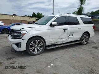 2023 Ford Expedition Max Platinum z VIN 1FMJK1L83PEA26090, wystawiony jako Copart lot #62422905 z przebiegiem 15 747 mil mil oraz Szkoda całkowita • Salvage title. Historia ofert i sprzedaży dostępna na DreamBid. Obrazek 1.