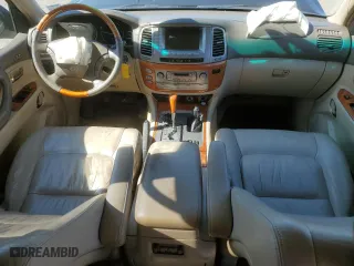 2006 Lexus LX 470 with VIN JTJHT00W664006446, listed as a Copart auction lot 73165774 with 294,950 mi miles and Salvage Title. Bid and sale history available at carsss.com. Image 8.