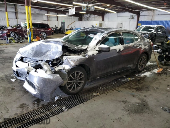 2020 Acura TLX w/Technology Pkg with VIN 19UUB1F59LA001720, listed as a Copart auction lot 45046615 with 128,218 mi miles and Salvage Title. Bid and sale history available at carsss.com. Image 1.
