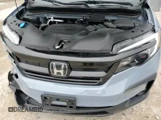 2022 Honda Pilot Special Edition with VIN 5FNYF6H29NB056859, listed as a Copart auction lot 71807435 with 39,262 mi miles and Salvage title. Bid and sale history available at DreamBid. Image 14.