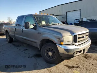 2003 Ford Super Duty F-250 XL with VIN 1FTNW20S03ED27345, listed as a Copart auction lot 86913354 with 0 mi miles and Salvage Title. Bid and sale history available at carsss.com. Image 4.