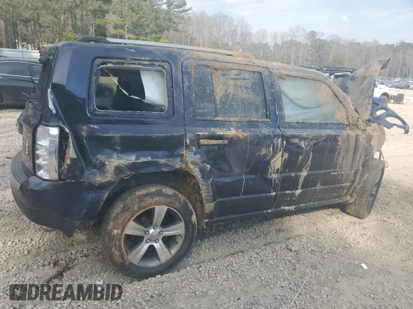 2016 Jeep Patriot High Altitude Edition with VIN 1C4NJRFB5GD746995, listed as a Copart auction lot 46976165 with Not Provided miles and Salvage Title. Bid and sale history available at carsss.com. Image 3.