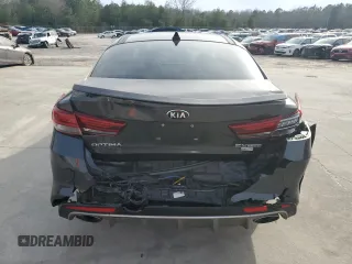 2017 Kia Optima SX with VIN 5XXGW4L28HG125596, listed as a Copart auction lot 45676465 with 111,066 mi miles and Salvage title. Bid and sale history available at DreamBid. Image 6.