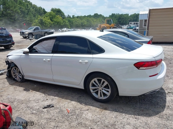 2020 Volkswagen Passat 2.0T S with VIN 1VWAA7A35LC012759, listed as a IAAI auction lot 39909072 with 50,690 mi miles. Bid and sale history available at carsss.com. Image 14.