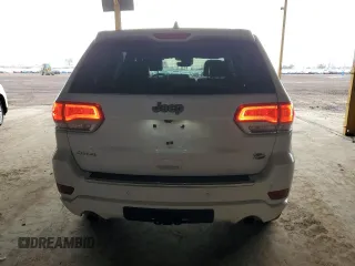 2017 Jeep Grand Cherokee Overland with VIN 1C4RJFCG2HC834328, listed as a Copart auction lot 45199855 with 87,061 mi miles and Salvage Title. Bid and sale history available at carsss.com. Image 6.