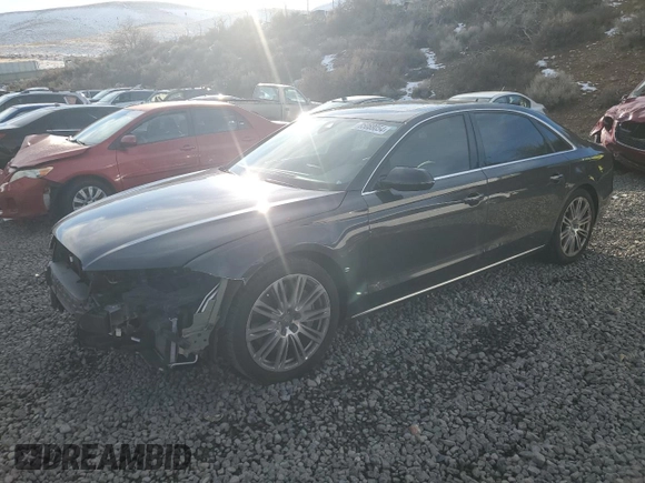 2013 Audi A8 4.0L с VIN WAUR2AFDXDN011157, выставлен на аукционе Copart как лот 85088054 с пробегом 69 084 миль миль и Списание • Salvage title. История ставок и продаж доступна на DreamBid. Изображение 1.