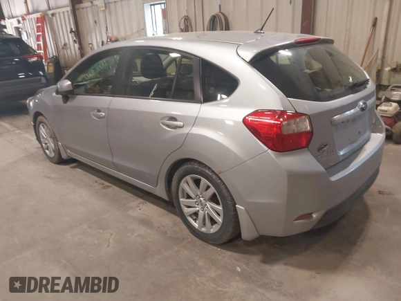 2016 Subaru Impreza Premium with VIN JF1GPAB61G8201635, listed as a IAAI auction lot 42244743 with 107,115 mi miles and . Bid and sale history available at DreamBid. Image 3.