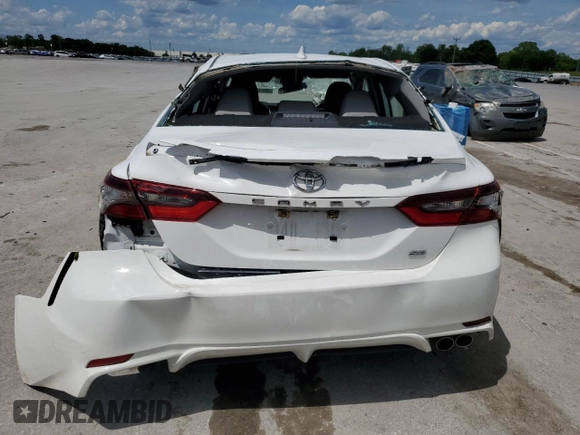2023 Toyota Camry SE with VIN 4T1G11AK8PU737110, listed as a Copart auction lot 56815494 with 42,031 mi miles and Salvage title. Bid and sale history available at DreamBid. Image 6.