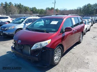 2013 Toyota Sienna XLE AAS with VIN 5TDYK3DC3DS299361, listed as a IAAI auction lot 42011781 with 168,881 mi miles. Bid and sale history available at carsss.com. Image 18.
