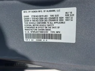 2019 Honda Odyssey EX-L с VIN 5FNRL6H77KB013707, выставлен на аукционе IAAI как лот 41883807 с пробегом 120 085 миль миль и . История ставок и продаж доступна на DreamBid. Изображение 9.