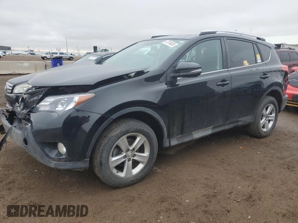 2013 Toyota RAV4 XLE with VIN 2T3RFREV9DW051920, listed as a Copart auction lot 47814655 with 116,222 mi miles and Non Repairable. Bid and sale history available at carsss.com. Image 1.