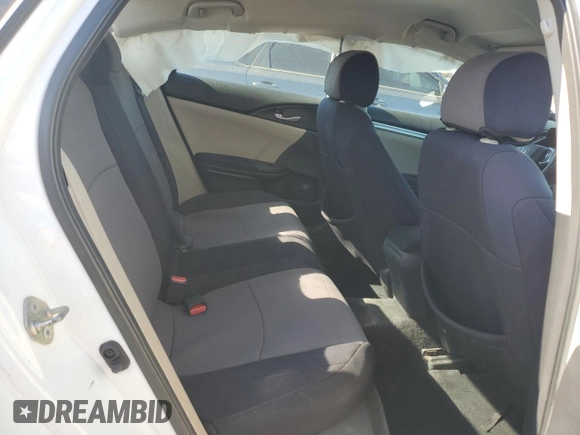 2017 Honda Civic LX with VIN 19XFC2F51HE224834, listed as a Copart auction lot 57951885 with 124,041 mi miles and Salvage title. Bid and sale history available at DreamBid. Image 10.
