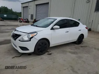 2019 Nissan Versa SV with VIN 3N1CN7AP9KL838541, listed as a Copart auction lot 54335505 with 88,802 mi miles and Salvage title. Bid and sale history available at DreamBid. Image 1.