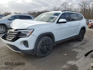 2024 Volkswagen Atlas SE z VIN 1V2HR2CA9RC541812, wystawiony jako Copart lot #48036545 z przebiegiem 16 014 mil mil oraz Szkoda całkowita • Salvage title. Historia ofert i sprzedaży dostępna na DreamBid. Obrazek 1.