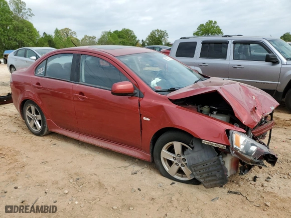2013 Mitsubishi Lancer SE with VIN JA32V2FW2DU022922, listed as a Copart auction lot 52535815 with 147,865 mi miles and Salvage Title. Bid and sale history available at carsss.com. Image 4.