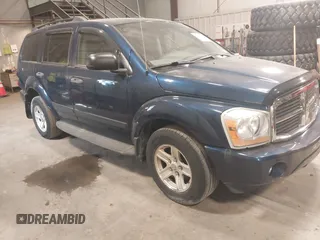 2004 Dodge Durango SLT with VIN 1D4HB48D34F215874, listed as a IAAI auction lot 42273719 with 72,933 mi miles and . Bid and sale history available at DreamBid. Image 1.