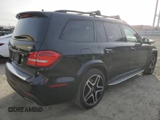 2017 Mercedes-Benz GLS 550 with VIN 4JGDF7DE6HA950752, listed as a Copart auction lot 45538075 with 115,924 mi miles and Salvage title. Bid and sale history available at DreamBid. Image 3.