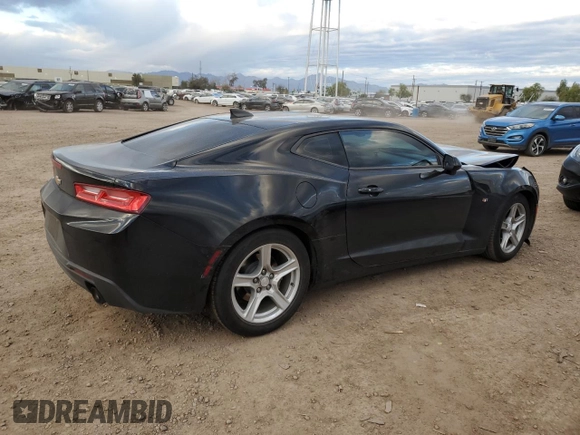2018 Chevrolet Camaro 1LT with VIN 1G1FB1RS9J0191801, listed as a Copart auction lot 46578233 with 45,393 mi miles. Bid and sale history available at carsss.com. Image 3.