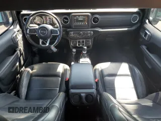 2020 Jeep Wrangler Unlimited Sahara with VIN 1C4HJXENXLW278631, listed as a Copart auction lot 52433445 with 76,715 mi miles and Salvage Title. Bid and sale history available at carsss.com. Image 8.
