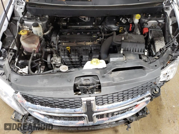 2018 Dodge Journey SE with VIN 3C4PDCAB0JT527478, listed as a Copart auction lot 51521555 with 102,857 mi miles and Salvage Title. Bid and sale history available at carsss.com. Image 12.