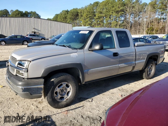 2004 Chevrolet Silverado 1500 Z71 with VIN 1GCEK19T34E322434, listed as a Copart auction lot 46658885 with 184,337 mi miles and Salvage Title. Bid and sale history available at DreamBid. Image 1.