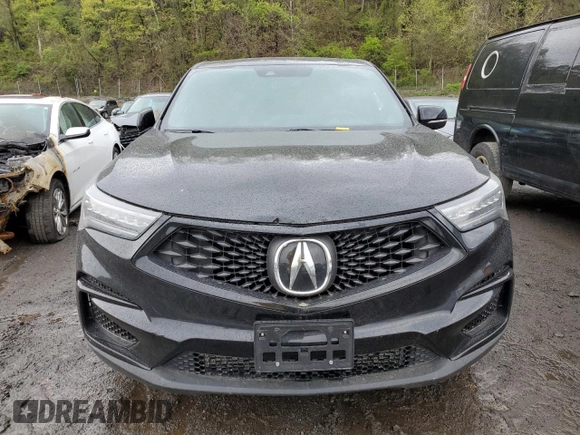2021 Acura RDX w/A-Spec Package with VIN 5J8TC2H61ML008672, listed as a Copart auction lot 47183693 with 0 mi miles. Bid and sale history available at carsss.com. Image 5.