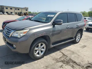 2010 Lexus GX 460 with VIN JTJBM7FX8A5000730, listed as a Copart auction lot 51098715 with 152,496 mi miles and Salvage Title. Bid and sale history available at DreamBid. Image 1.