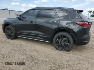 2021 Chevrolet Blazer RS with VIN 3GNKBERS4MS560615, listed as a Copart auction lot 51508685 with 63,207 mi miles and Salvage title. Bid and sale history available at DreamBid. Image 2.