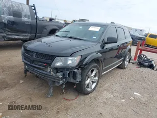 2017 Dodge Journey Crossroad Plus with VIN 3C4PDCGB3HT556863, listed as a IAAI auction lot 41629766 with 105,079 mi miles. Bid and sale history available at carsss.com. Image 18.