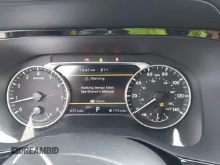 2025 Nissan Pathfinder Rock Creek with VIN 5N1DR3BD6SC239123, listed as a IAAI auction lot 42476803 with 637 mi miles and . Bid and sale history available at DreamBid. Image 7.