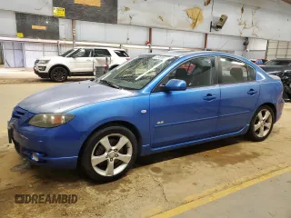2004 Mazda 3 s with VIN JM1BK323241198253, listed as a Copart auction lot 41363965 with 226,810 mi miles and Salvage Title. Bid and sale history available at DreamBid. Image 1.
