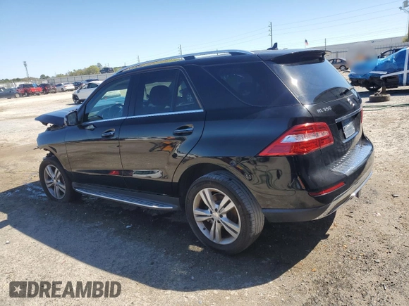 2014 Mercedes-Benz M 350 z VIN 4JGDA5JB6EA333909, wystawiony jako Copart lot #48485595 z przebiegiem Nie podano mil oraz Szkoda całkowita • Salvage title. Historia ofert i sprzedaży dostępna na DreamBid. Obrazek 2.