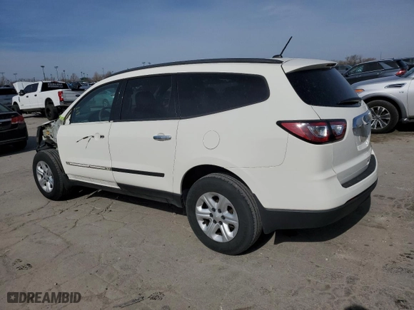 2014 Chevrolet Traverse LS with VIN 1GNKRFKD9EJ364895, listed as a Copart auction lot 50161845 with 182,588 mi miles and Clean Title. Bid and sale history available at carsss.com. Image 2.