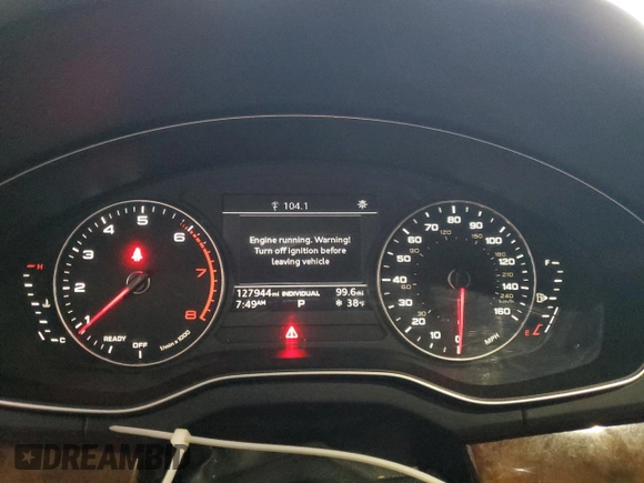 2018 Audi Q5 Premium with VIN WA1ANAFY7J2137977, listed as a Copart auction lot 51082075 with 127,944 mi miles and Salvage Title. Bid and sale history available at carsss.com. Image 9.