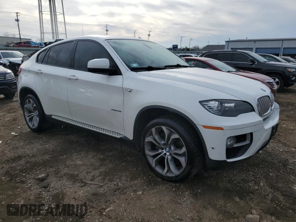 2013 BMW X6 xDrive50i with VIN 5UXFG8C58DL591628, listed as a Copart auction lot 78703294 with 89,215 mi miles and Salvage Title. Bid and sale history available at carsss.com. Image 4.