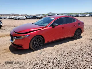 2025 Mazda 3 S Select Sport with VIN JM1BPABM4S1767082, listed as a Copart auction lot 59821135 with 6,831 mi miles and Salvage title. Bid and sale history available at DreamBid. Image 1.