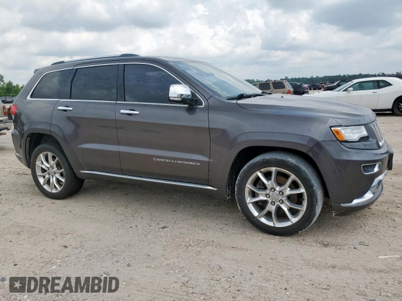 2015 Jeep Grand Cherokee Summit with VIN 1C4RJFJM3FC620664, listed as a Copart auction lot 60533055 with 141,480 mi miles and Clean title. Bid and sale history available at DreamBid. Image 4.