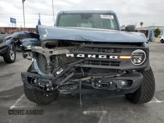 2024 Ford Bronco with VIN 1FMEE1BP6RLA41845, listed as a Copart auction lot 53920185 with 7,406 mi miles and Salvage title. Bid and sale history available at DreamBid. Image 5.