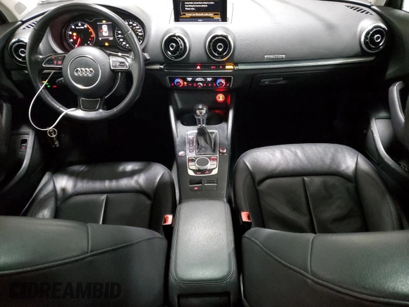 2015 Audi A3 2.0T Premium Plus with VIN WAUEFGFF0F1006356, listed as a Copart auction lot 38603164 with 77,175 mi miles. Bid and sale history available at carsss.com. Image 8.