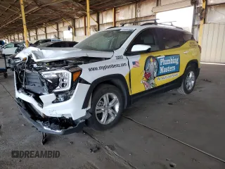 2022 GMC Terrain SLE with VIN 3GKALMEV5NL297966, listed as a Copart auction lot 44463595 with 70,254 mi miles and Salvage Title. Bid and sale history available at carsss.com. Image 1.