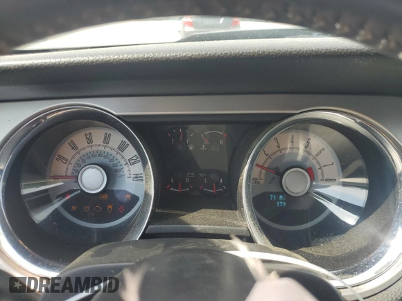 2010 Ford Mustang GT with VIN 1ZVBP8CHXA5132950, listed as a Copart auction lot 60405655 with 179,542 mi miles and Salvage title. Bid and sale history available at DreamBid. Image 9.