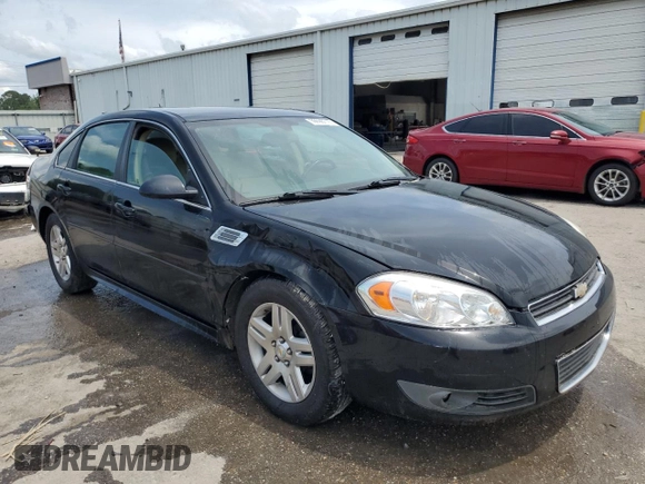 2011 Chevrolet Impala LT Fleet with VIN 2G1WG5EK6B1125372, listed as a Copart auction lot 59696015 with 160,257 mi miles and Salvage title. Bid and sale history available at DreamBid. Image 4.