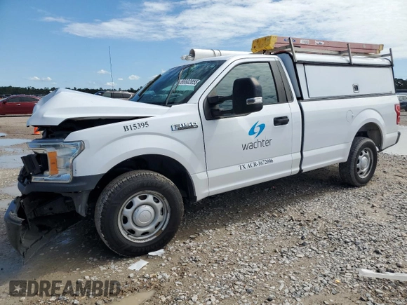 2019 Ford F-150 XL with VIN 1FTMF1C55KKD84717, listed as a Copart auction lot 55502855 with 179,343 mi miles and Clean title. Bid and sale history available at DreamBid. Image 1.