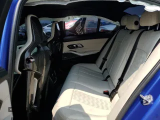 2023 BMW M3 Competition xDrive with VIN WBS43AY08PFP33058, listed as a Copart auction lot 60324825 with 19,651 mi miles and Salvage title. Bid and sale history available at DreamBid. Image 10.