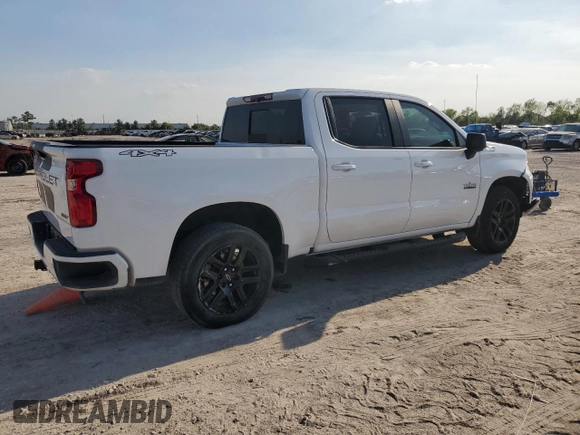 2023 Chevrolet Silverado 1500 RST with VIN 2GCUDEED2P1147143, listed as a Copart auction lot 50763795 with 37,194 mi miles and Salvage Title. Bid and sale history available at DreamBid. Image 3.
